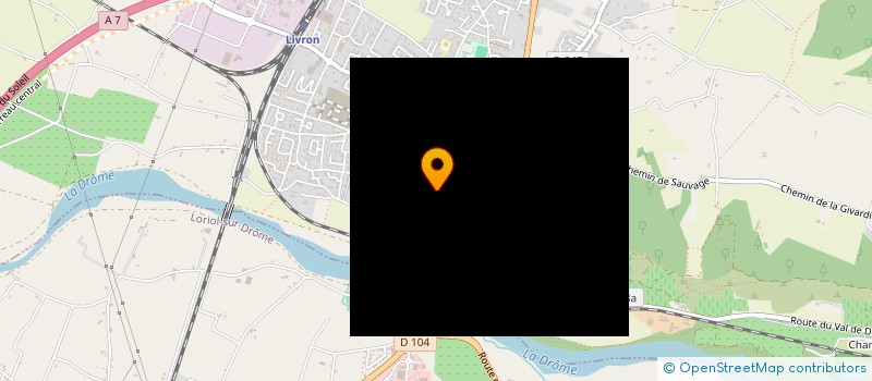 localisation de l'entreprise MADAME CAROLE GUILLET  LIVRON-SUR-DROME