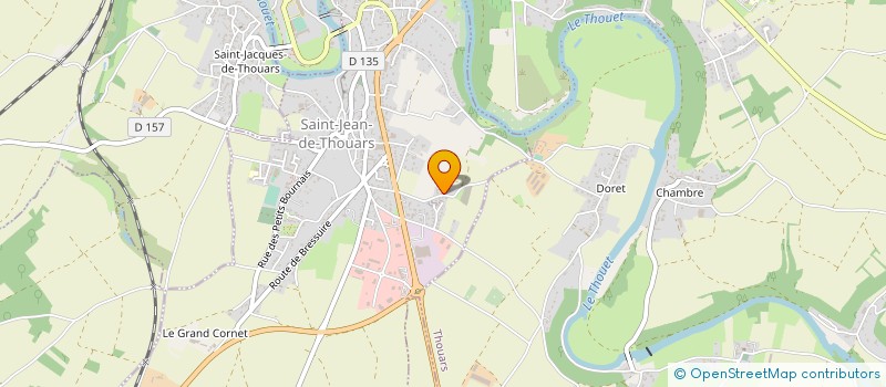 localisation de l'entreprise MADAME CAROLE GUILLOT  SAINT-JEAN-DE-THOUARS