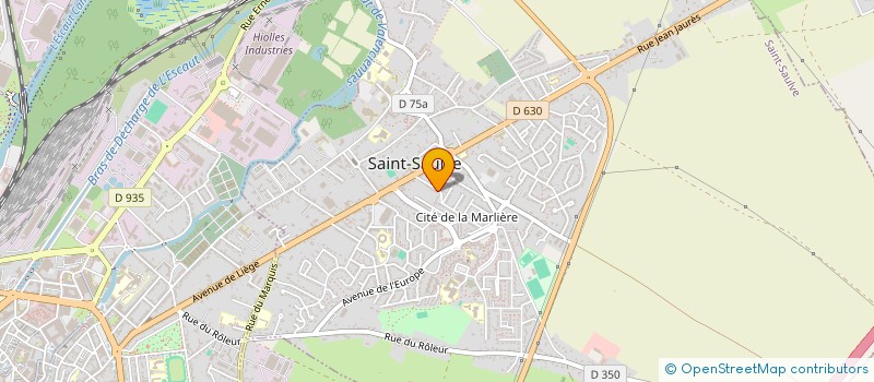 localisation de l'entreprise MADAME CAROLE HADJ-LARBI  SAINT-SAULVE