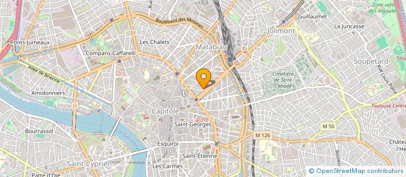 localisation de l'entreprise MADAME CAROLE HAMALIAN  TOULOUSE