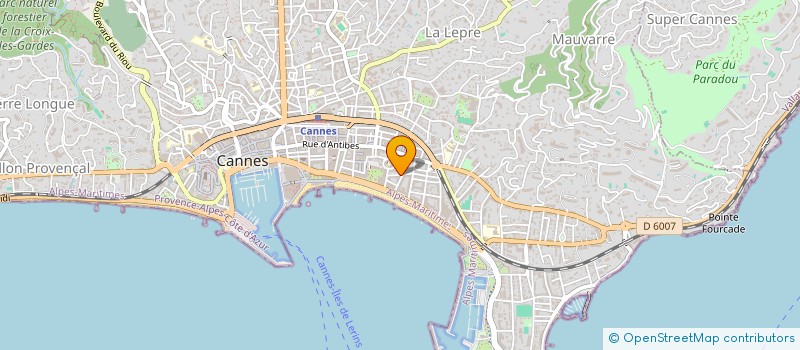 localisation de l'entreprise MADAME CAROLE HATCHADOURIAN à CANNES