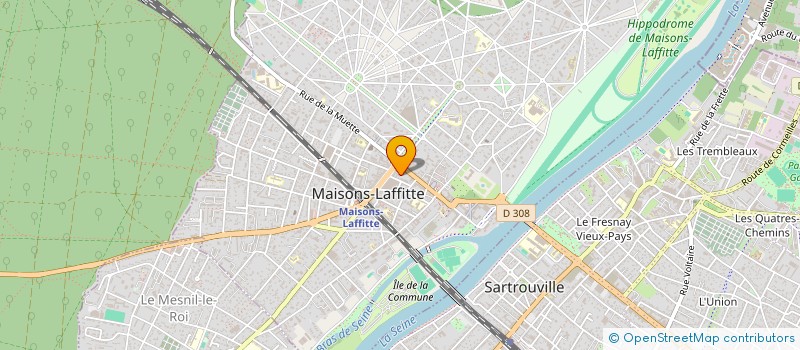 localisation de l'entreprise MADAME CAROLE HAVIS  SAINT-GERMAIN-EN-LAYE