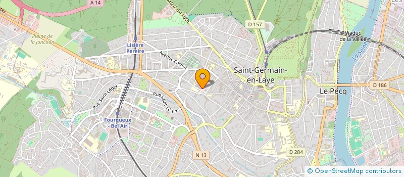 localisation de l'entreprise MADAME CAROLE HERNU à SAINT-GERMAIN-EN-LAYE