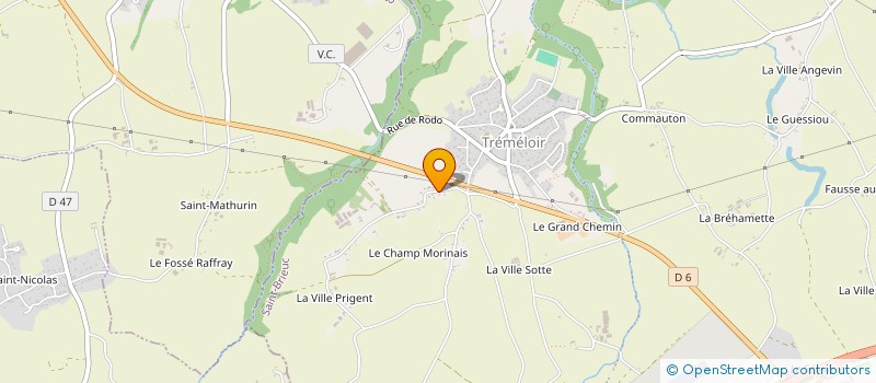 localisation de l'entreprise MADAME CAROLE HERY  PORDIC