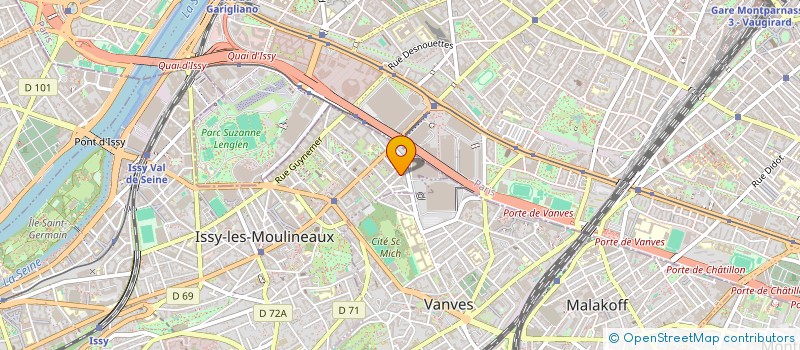 localisation de l'entreprise MADAME CAROLE HICKS  MONTROUGE