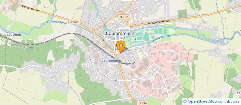localisation de l'entreprise MADAME CAROLE HIVET à COULOMMIERS