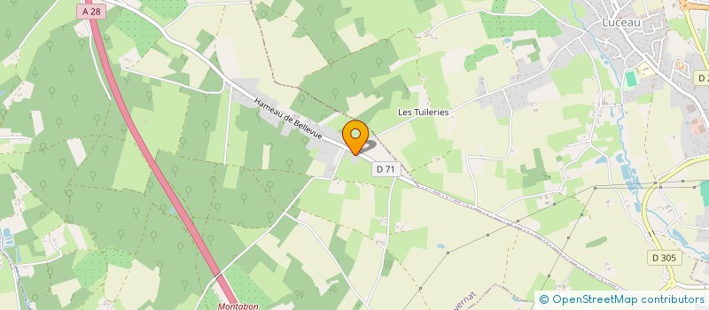 localisation de l'entreprise MADAME CAROLE HOGNON  LAVERNAT