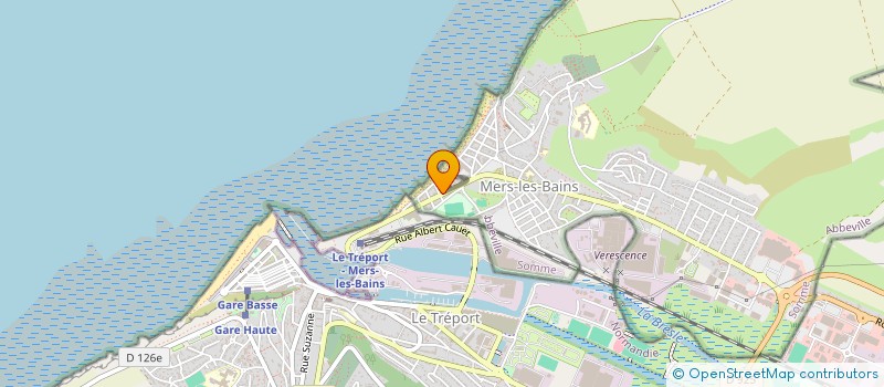 localisation de l'entreprise MADAME CAROLE HOLLEVILLE à MERS-LES-BAINS