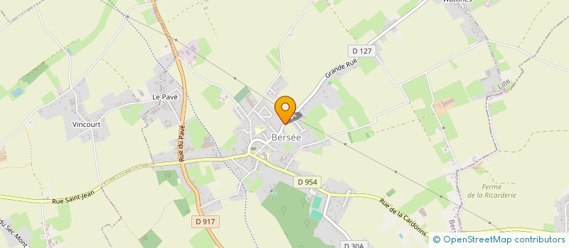 localisation de l'entreprise MADAME CAROLE HOUSAU  BERSEE