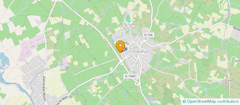 localisation de l'entreprise MADAME CAROLE HUGONNET  CORNEILHAN