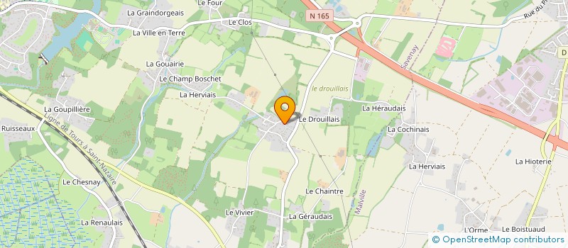 localisation de l'entreprise MADAME CAROLE HURTAUD  SAVENAY