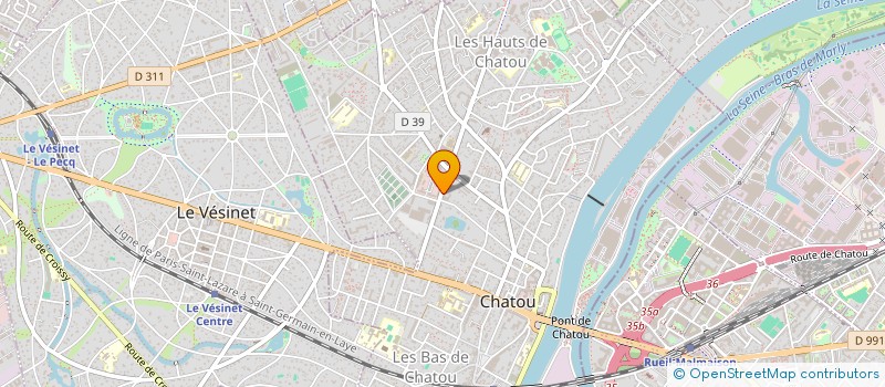 localisation de l'entreprise MADAME CAROLE IBRAHIMA à CHATOU
