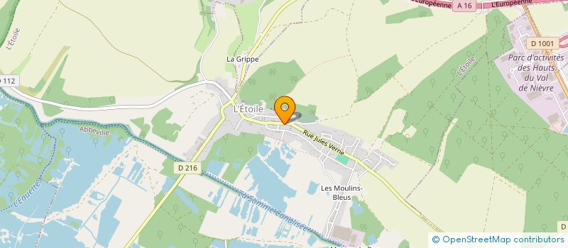 localisation de l'entreprise MADAME CAROLE IDE  L'ETOILE