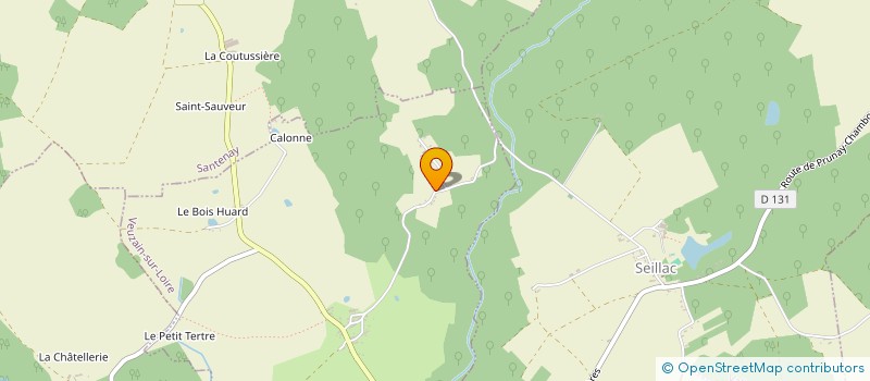 localisation de l'entreprise MADAME CAROLE JAHAN  VEUZAIN-SUR-LOIRE