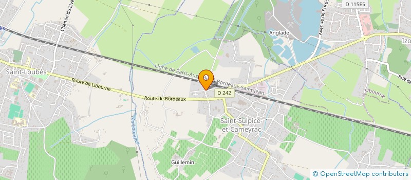 localisation de l'entreprise MADAME CAROLE JEAN  SAINT-SULPICE-ET-CAMEYRAC