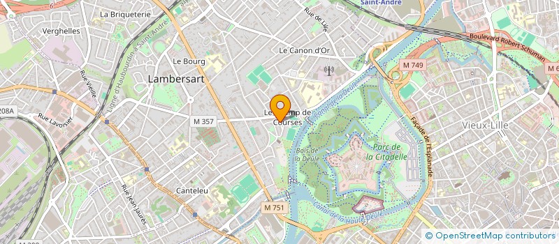 localisation de l'entreprise MADAME CAROLE JEANNE à LAMBERSART