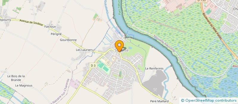 localisation de l'entreprise MADAME CAROLE JOLLIT  SOUBISE