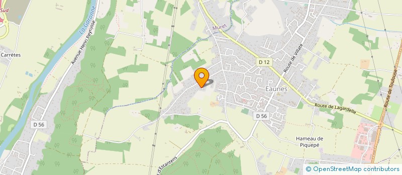 localisation de l'entreprise MADAME CAROLE JULIA LHERMITTE  MURET