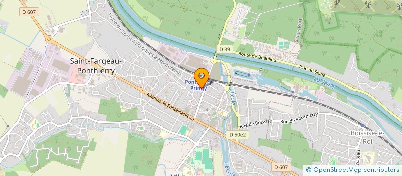 localisation de l'entreprise MADAME CAROLE KAMANGA TSHITUNDU  SAINT-FARGEAU-PONTHIERRY