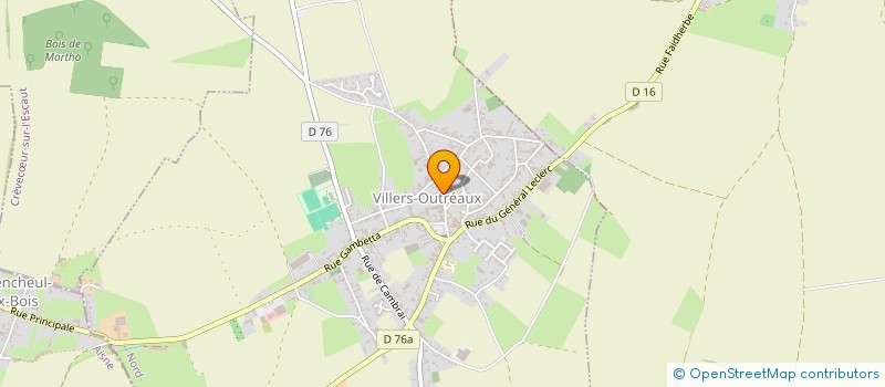 localisation de l'entreprise MADAME CAROLE KARA  VILLERS-OUTREAUX