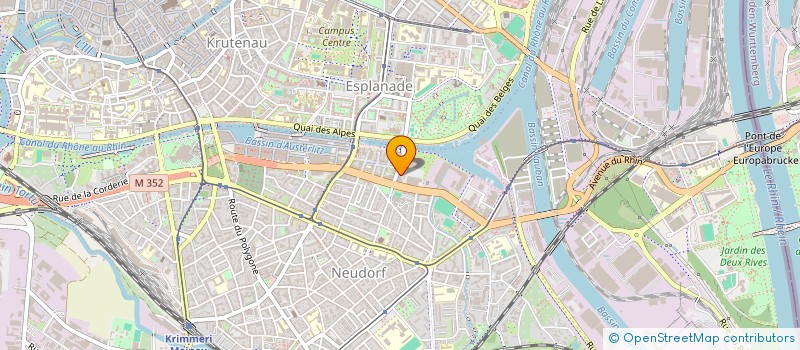 localisation de l'entreprise MADAME CAROLE KENTZINGER à STRASBOURG