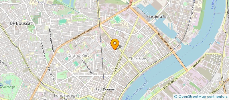 localisation de l'entreprise MADAME CAROLE KERJOUAN  BORDEAUX