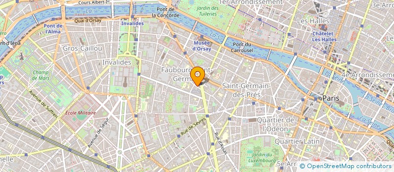 localisation de l'entreprise MADAME CAROLE KORNGOLD  PARIS