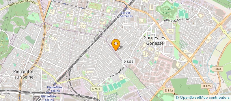 localisation de l'entreprise MADAME CAROLE LABAT  GARGES-LES-GONESSE