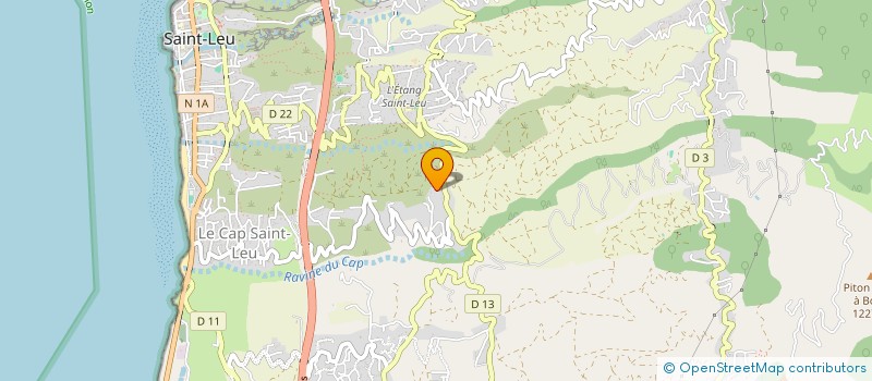 localisation de l'entreprise MADAME CAROLE LACAILLE  SAINT-LEU