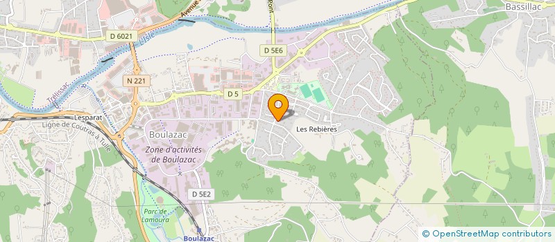 localisation de l'entreprise MADAME CAROLE LACHAUD  BOULAZAC ISLE MANOIRE