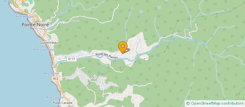 localisation de l'entreprise MADAME CAROLE LADINE  POINTE-NOIRE