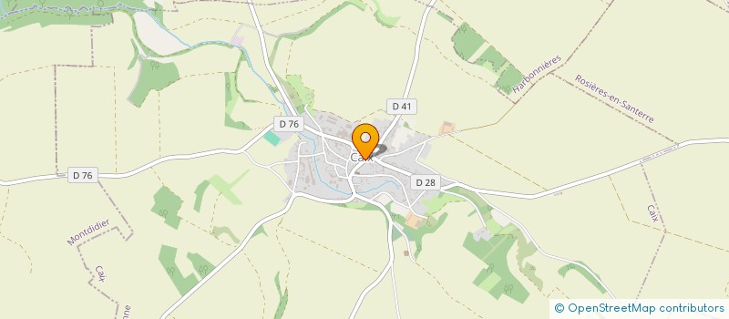 localisation de l'entreprise MADAME CAROLE LALOUP  CAIX