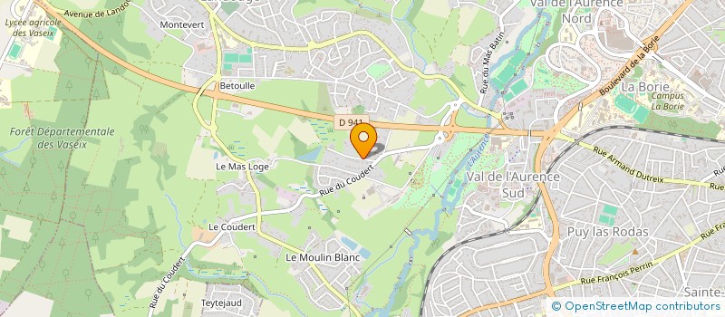 localisation de l'entreprise MADAME CAROLE LANDAIS à LIMOGES