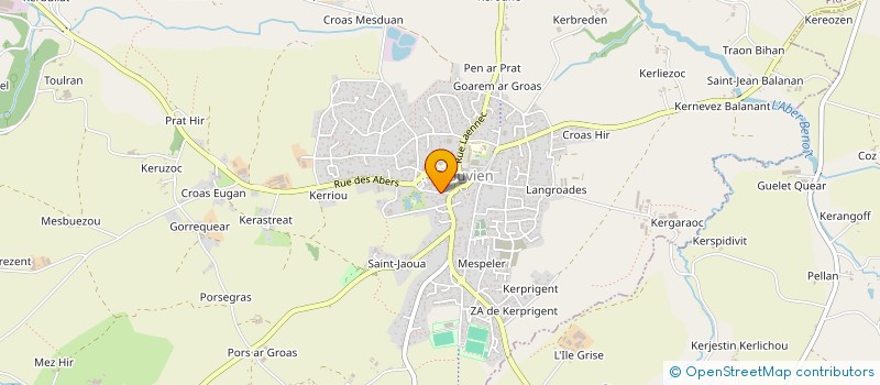 localisation de l'entreprise MADAME CAROLE LANDURE  PLOUVIEN