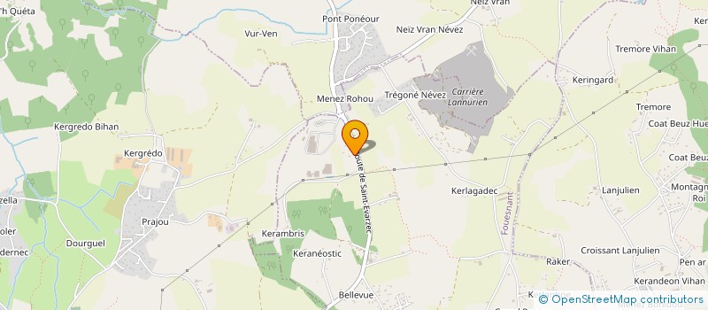 localisation de l'entreprise MADAME CAROLE LAPLANCHE  FOUESNANT