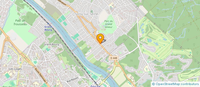 localisation de l'entreprise MADAME CAROLE LARUE  SAVIGNY-SUR-ORGE
