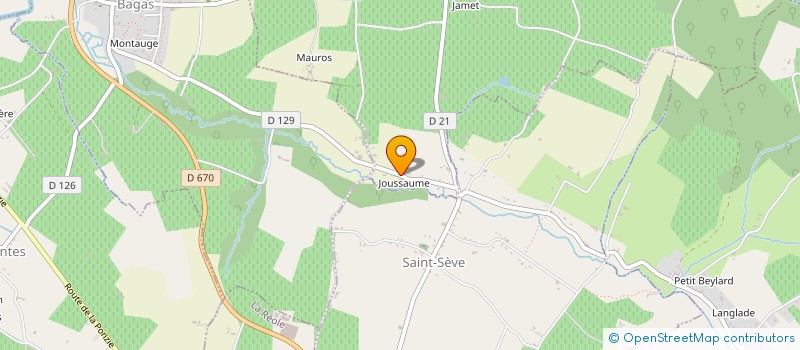 localisation de l'entreprise MADAME CAROLE LAURENT  MONSEGUR