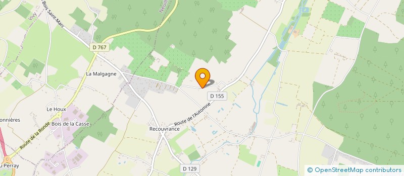 localisation de l'entreprise MADAME CAROLE LAVAUX  ALLONNES