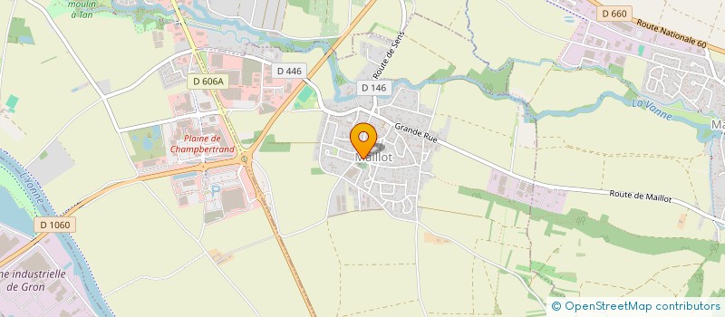 localisation de l'entreprise MADAME CAROLE LAZER  MAILLOT