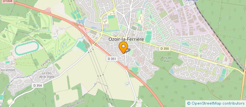 localisation de l'entreprise MADAME CAROLE LE GUYADER à OZOIR-LA-FERRIERE
