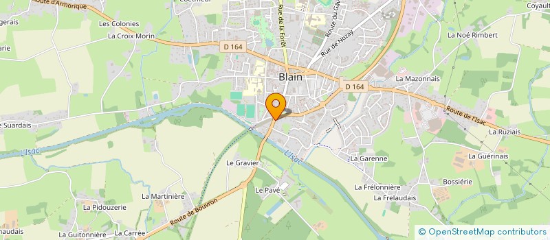 localisation de l'entreprise MADAME CAROLE LE MASSON  LE GAVRE