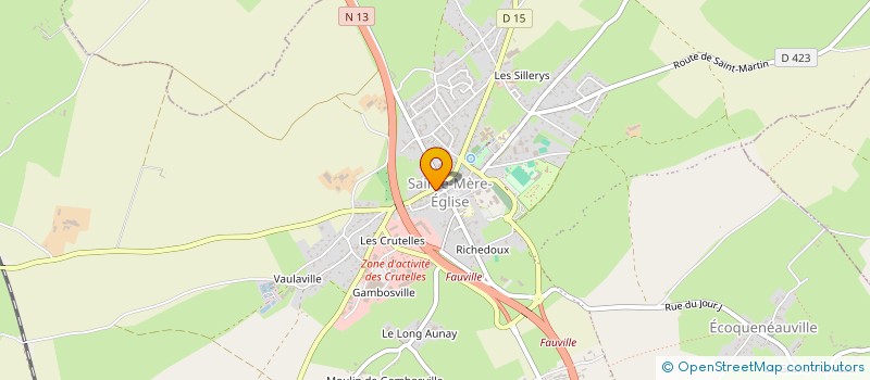 localisation de l'entreprise MADAME CAROLE LEBOS  CARENTAN-LES-MARAIS