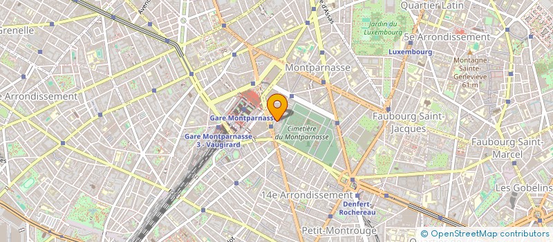 localisation de l'entreprise MADAME CAROLE LECOMTE  PARIS