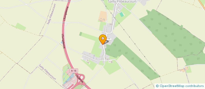 localisation de l'entreprise MADAME CAROLE LEFEBVRE  SAILLY-FLIBEAUCOURT