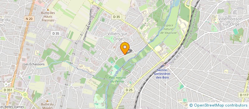 localisation de l'entreprise MADAME CAROLE LEMEUNE  VILLIERS-SUR-ORGE