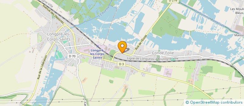localisation de l'entreprise MADAME CAROLE LENGLET  CONDE-FOLIE