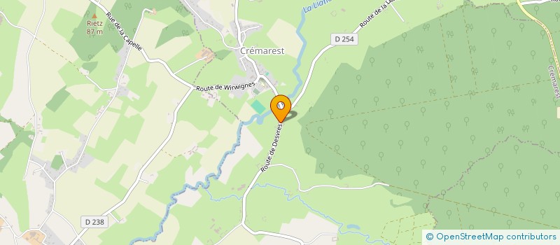 localisation de l'entreprise MADAME CAROLE LEVEL  COURSET