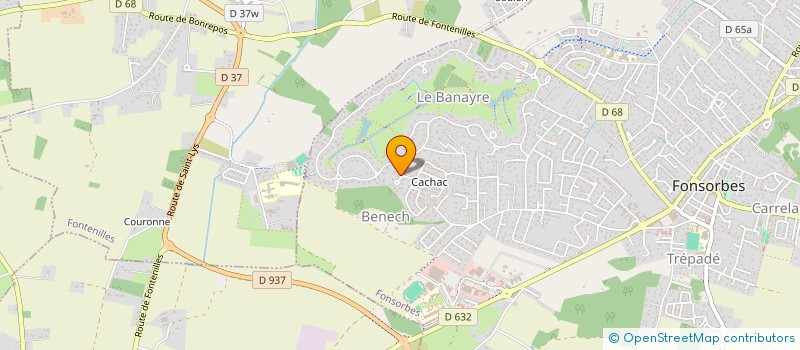 localisation de l'entreprise MADAME CAROLE LIRANTE  FONSORBES