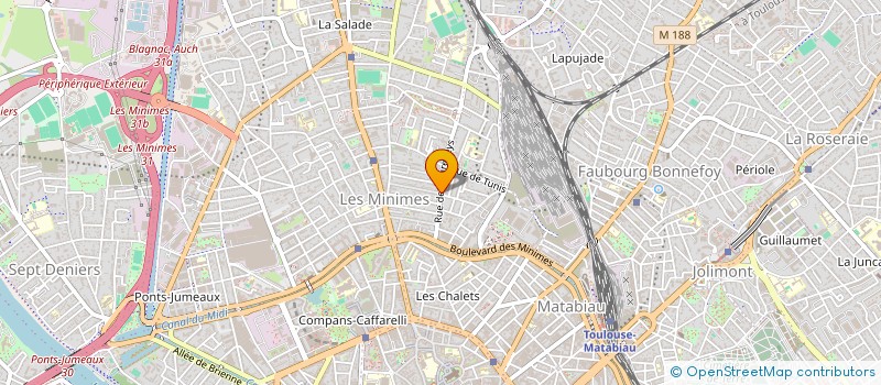 localisation de l'entreprise MADAME CAROLE LLOAN à TOULOUSE