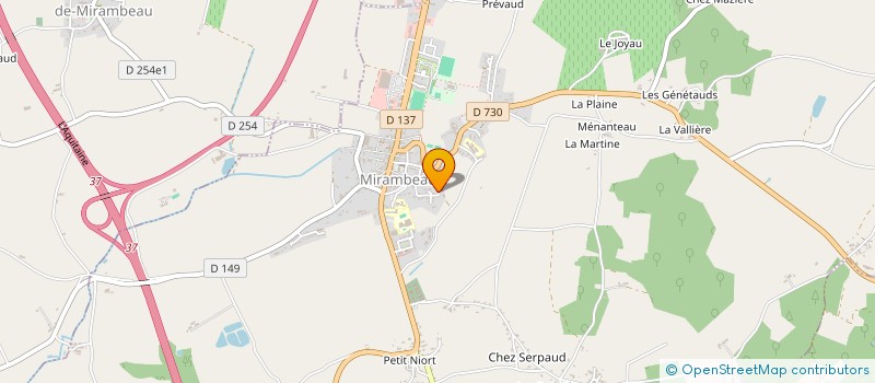 localisation de l'entreprise MADAME CAROLE LOIACONO  MIRAMBEAU